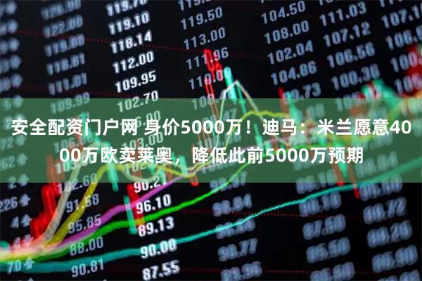 安全配资门户网 身价5000万！迪马：米兰愿意4000万欧卖莱奥，降低此前5000万预期